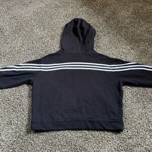 adidas long sleeve essential graphic pullover hoodie